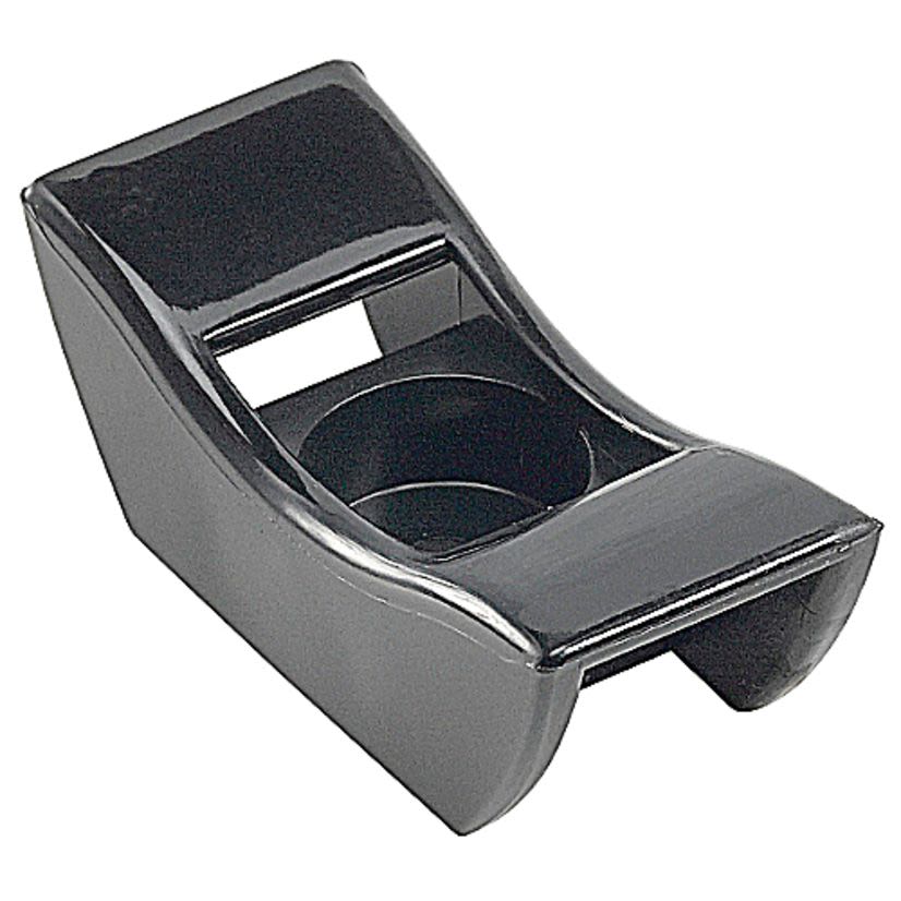 Thomas & Betts Ty-Rap® TC5357 Heavy Duty Mounting Cradle, Threaded Mount, 1/2 in W Tie, Nylon/Polyamide 6.6, Black